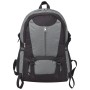 Mochila de senderismo XXL negro y gris 40 l