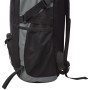 Mochila de senderismo XXL negro y gris 40 l