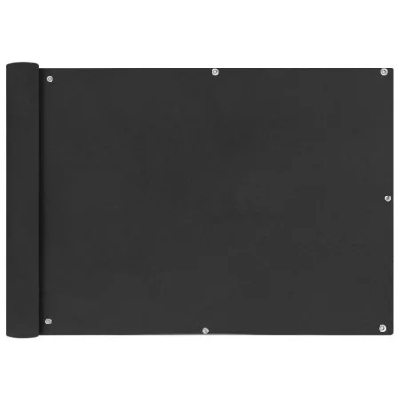 Balkonmarkise Oxford-Stoff 75x400 cm anthrazitgrau von vidaXL, Sonnenschirme - Ref: Foro24-42324, Preis: 19,55 €, Rabatt: %