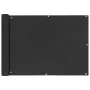 Balkonmarkise Oxford-Stoff 75x400 cm anthrazitgrau von vidaXL, Sonnenschirme - Ref: Foro24-42324, Preis: 19,55 €, Rabatt: %