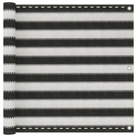HDPE-Balkonmarkise 90x600 cm Anthrazitgrau und Weiß von vidaXL, Sonnenschirme - Ref: Foro24-42319, Preis: 21,45 €, Rabatt: %