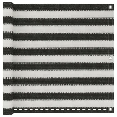 HDPE balcony awning 90x600 cm anthracite gray and white by vidaXL, Umbrellas - Ref: Foro24-42319, Price: 20,92 €, Discount: %