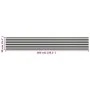 HDPE balcony awning 90x600 cm anthracite gray and white by vidaXL, Umbrellas - Ref: Foro24-42319, Price: 20,92 €, Discount: %
