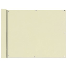 Balcony awning oxford fabric 90x600 cm cream by vidaXL, Umbrellas - Ref: Foro24-42339, Price: 23,98 €, Discount: %