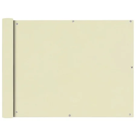 Balcony awning oxford fabric 90x600 cm cream by vidaXL, Umbrellas - Ref: Foro24-42339, Price: 23,60 €, Discount: %