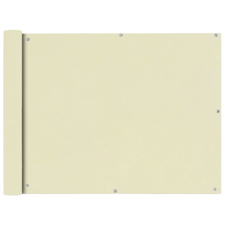 Toldo para balcón tela oxford 90x600 cm crema de vidaXL, Sombrillas - Ref: Foro24-42339, Precio: 17,77 €, Descuento: %