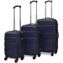Trolley Set Rigid Suitcase Three Units Blue by vidaXL, Suitcases - Ref: Foro24-91144, Price: 119,25 €, Discount: %