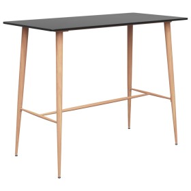 Mesa alta de cocina negro 120x60x105 cm de , Mesas de cocina y de comedor - Ref: Foro24-248146, Precio: 164,08 €, Descuento: %