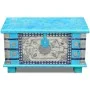 Mango wood storage trunk blue 80x40x45 cm by vidaXL, Storage trunks - Ref: Foro24-243332, Price: 193,76 €, Discount: %