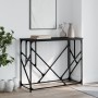 Black engineered wood console table 100x40x80 cm by , Side tables - Ref: Foro24-834115, Price: 60,26 €, Discount: %