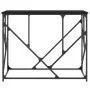 Black engineered wood console table 100x40x80 cm by , Side tables - Ref: Foro24-834115, Price: 59,44 €, Discount: %