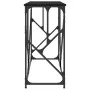 Black engineered wood console table 100x40x80 cm by , Side tables - Ref: Foro24-834115, Price: 59,44 €, Discount: %