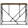 Konsolentisch Holzwerkstoff Räuchereiche 100x40x80 cm von , Seitentische - Ref: Foro24-834117, Preis: 51,97 €, Rabatt: %