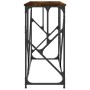 Konsolentisch Holzwerkstoff Räuchereiche 100x40x80 cm von , Seitentische - Ref: Foro24-834117, Preis: 52,62 €, Rabatt: %