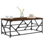 Oak brown plywood coffee table 100x50x40 cm by , Coffee table - Ref: Foro24-834129, Price: 52,20 €, Discount: %