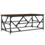 Oak brown plywood coffee table 100x50x40 cm by , Coffee table - Ref: Foro24-834129, Price: 52,20 €, Discount: %