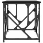 Black engineered wood coffee table 45x45x47.5 cm by , Coffee table - Ref: Foro24-834120, Price: 38,90 €, Discount: %