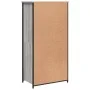 Tall plywood Sonoma gray sideboard 62x36x121.5 cm by , Sideboards - Ref: Foro24-834213, Price: 95,09 €, Discount: %