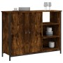 Sideboard aus Holzwerkstoff Räuchereiche 100x33x75 cm von , Sideboards - Ref: Foro24-835551, Preis: 78,95 €, Rabatt: %