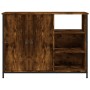 Sideboard aus Holzwerkstoff Räuchereiche 100x33x75 cm von , Sideboards - Ref: Foro24-835551, Preis: 78,95 €, Rabatt: %