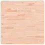 Tablero de mesa cuadrado de madera maciza de haya 60x60x2,5 cm de , Tableros para mesas - Ref: Foro24-355956, Precio: 56,87 €...