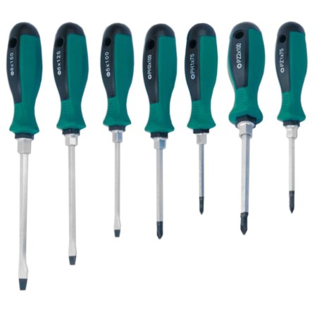 Brüder Mannesmann Screwdriver Set 7 Pieces 11115 by Brüder Mannesmann, Screwdrivers - Ref: Foro24-408541, Price: 17,44 €, Dis...