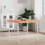 Tablero de mesa cuadrado de madera maciza de haya 80x80x4 cm de , Tableros para mesas - Ref: Foro24-355982, Precio: 142,33 €,...