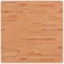 Solid beech wood square table top 80x80x4 cm by , Table tops - Ref: Foro24-355982, Price: 142,33 €, Discount: %