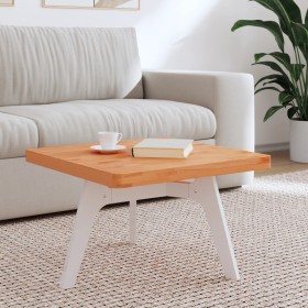 Tablero de mesa cuadrado de madera maciza de haya 60x60x4 cm