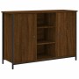 Aparador de madera de ingeniería marrón roble 100x35x70 cm de , Aparadores - Ref: Foro24-835518, Precio: 91,74 €, Descuento: %