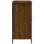 Aparador de madera de ingeniería marrón roble 100x35x70 cm de , Aparadores - Ref: Foro24-835518, Precio: 83,94 €, Descuento: %