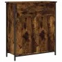 Smoked oak engineered wood sideboard 70x30x80 cm by , Sideboards - Ref: Foro24-835526, Price: 81,82 €, Discount: %