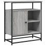 Sonoma graues Sideboard aus Holzwerkstoff, 90 x 34 x 80 cm von , Sideboards - Ref: Foro24-835547, Preis: 66,74 €, Rabatt: %