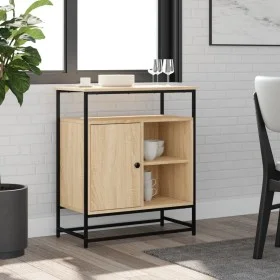 Sideboard aus Sonoma-Eichenholzwerkstoff, 69 x 35 x 80 cm von , Sideboards - Ref: Foro24-835545, Preis: 62,59 €, Rabatt: %