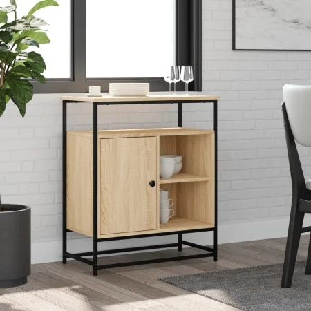 Sonoma Oak Engineered Wood Sideboard 69x35x80 cm by , Sideboards - Ref: Foro24-835545, Price: 62,59 €, Discount: %