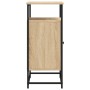 Aparador de madera de ingeniería roble Sonoma 69x35x80 cm de , Aparadores - Ref: Foro24-835545, Precio: 63,34 €, Descuento: %