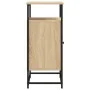 Sideboard aus Sonoma-Eichenholzwerkstoff, 69 x 35 x 80 cm von , Sideboards - Ref: Foro24-835545, Preis: 62,59 €, Rabatt: %