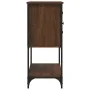 Engineered wood brown oak sideboard 100x36x85 cm by , Sideboards - Ref: Foro24-835558, Price: 86,65 €, Discount: %
