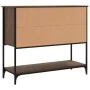 Sideboard aus brauner Eiche 100x36x85 cm von , Sideboards - Ref: Foro24-835558, Preis: 86,65 €, Rabatt: %