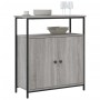 Engineered wood sideboard in Sonoma grey, 70x30x80 cm. by , Sideboards - Ref: Foro24-835532, Price: 74,54 €, Discount: %