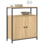 Engineered wood sideboard in Sonoma oak, 70x30x80 cm. by , Sideboards - Ref: Foro24-835530, Price: 69,76 €, Discount: %