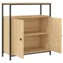 Engineered wood sideboard in Sonoma oak, 70x30x80 cm. by , Sideboards - Ref: Foro24-835530, Price: 68,64 €, Discount: %