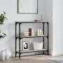 Engineered wood gray Sonoma console table 75x22.5x75 cm by , Side tables - Ref: Foro24-834033, Price: 44,81 €, Discount: %