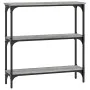 Engineered wood gray Sonoma console table 75x22.5x75 cm by , Side tables - Ref: Foro24-834033, Price: 44,81 €, Discount: %