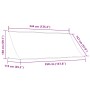 Toldo retráctil naranja y marrón 350x150 cm
