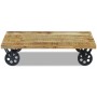 Mesa de centro madera de mango 120x60x30 cm de vidaXL, Mesas de centro - Ref: Foro24-243335, Precio: 209,10 €, Descuento: %