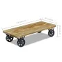 Mesa de centro madera de mango 120x60x30 cm de vidaXL, Mesas de centro - Ref: Foro24-243335, Precio: 205,86 €, Descuento: %