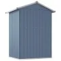 Garden shed gray galvanized steel 126x97.5x177 cm by , Sheds - Ref: Foro24-316234, Price: 147,50 €, Discount: %