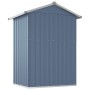 Gartenschuppen aus grau verzinktem Stahl, 126 x 97,5 x 177 cm von , Schuppen - Ref: Foro24-316234, Preis: 150,22 €, Rabatt: %