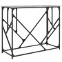 Sonoma gray engineered wood console table 100x40x80 cm by , Side tables - Ref: Foro24-834118, Price: 53,92 €, Discount: %